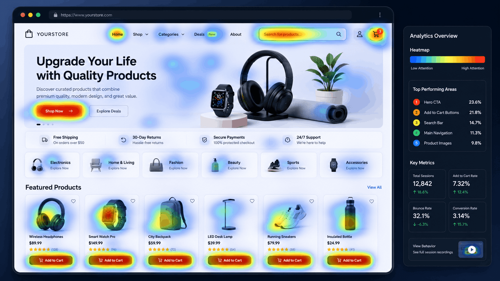 Shopify Heatmap Analytics: Practical How-to Guide